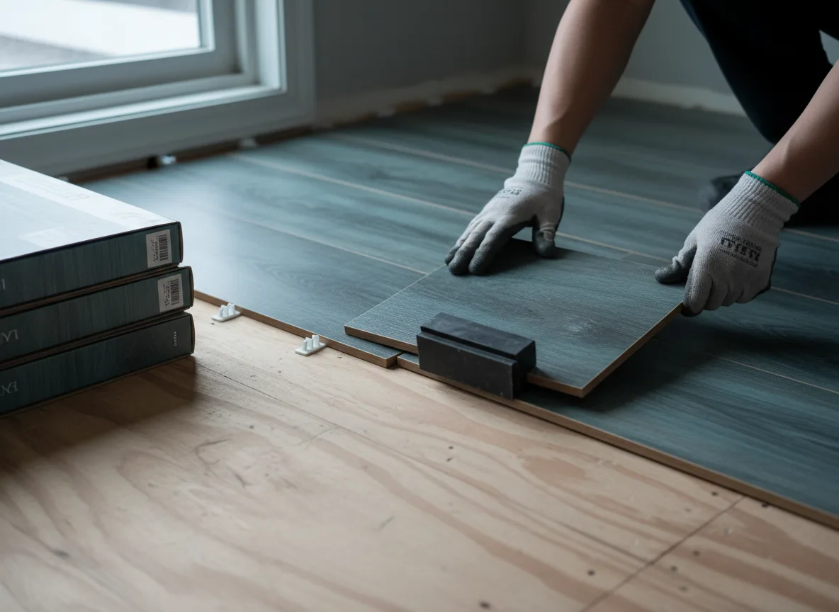 Luxury Vinyl Plank Installation company in Carlos, MN